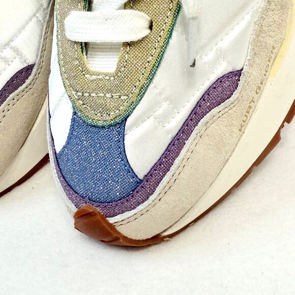 Kurt Geiger London Quilted Leather/Nylon Sneaker - New Condition - Size 39 - Picture 7 of 15